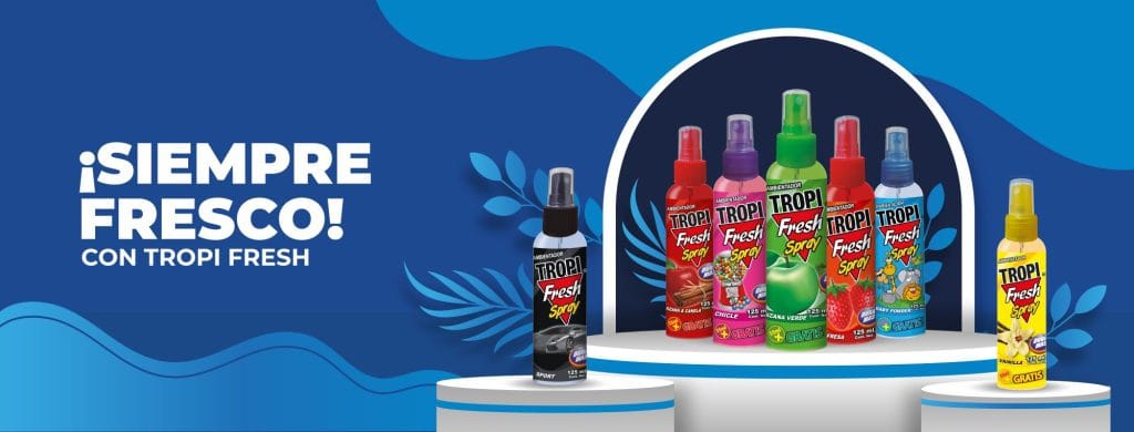 Spray ambientador Tropi Fresh - Siempre fresco - QUIMIAVIL EC